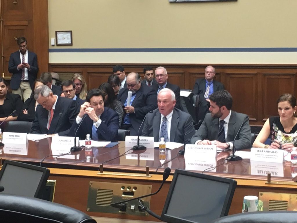 Representing San Diego at the Congressional Border Caucus Hearing in Washington, D.C.