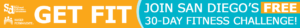 Get Fit - Join San Diego's FREE 30-Day Fitness Challenge