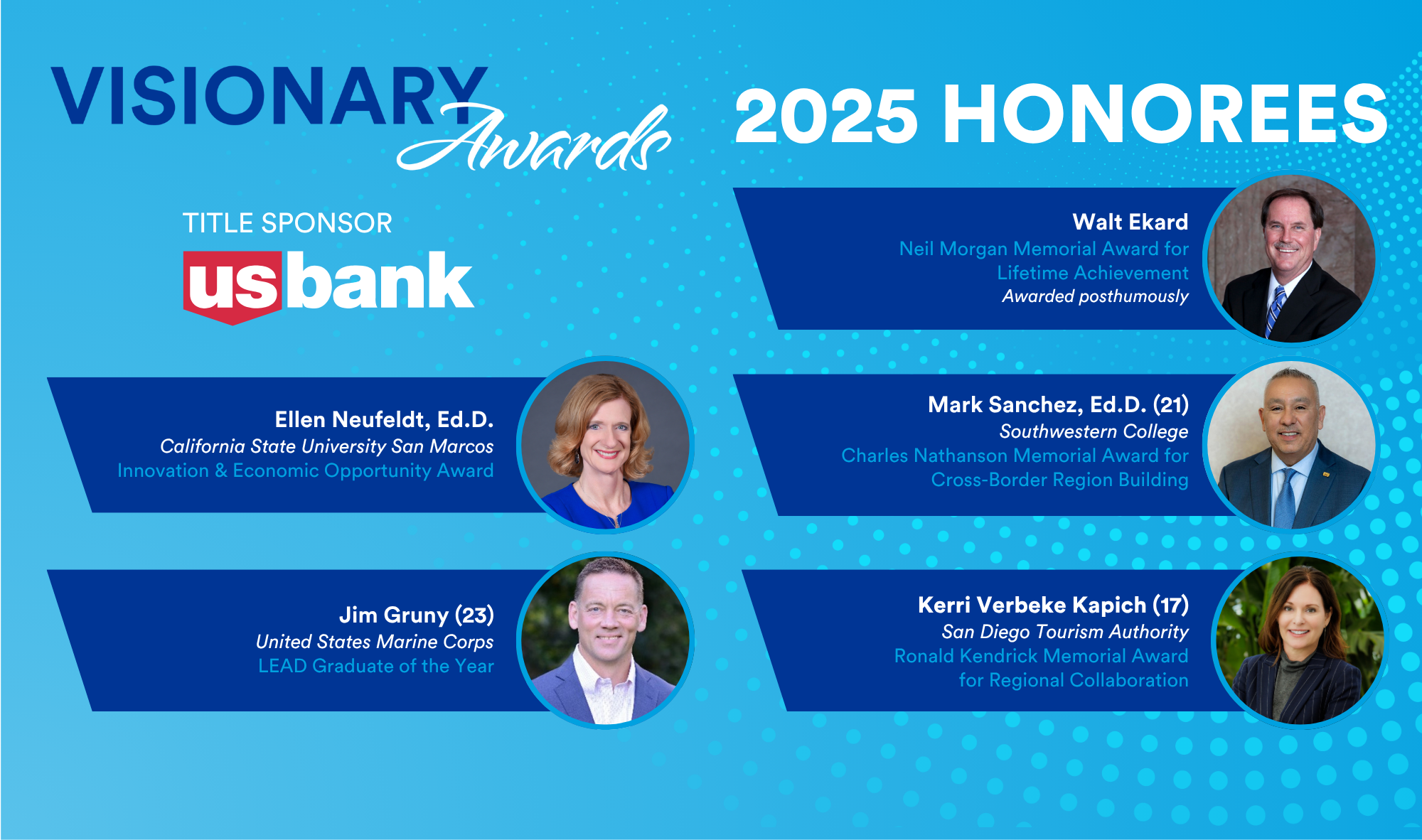 2025 LEAD San Diego Visionary Awards - SD Regional Chamber